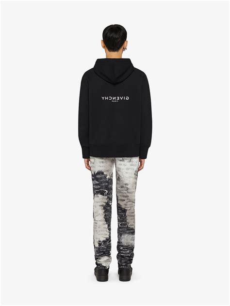 givenchy reverse hoodie in fleece